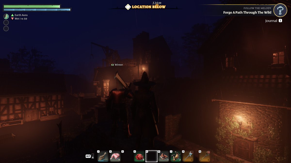 chorahn's tweet photo. If i'm not drawing much i should at least share why not, ba da da! Enshrouded its fun my brother wanted to play and its good. Going pure mage is getting me two tapped even after a whole two points in constitution but hey we have fun. https://t.co/cnFVDQd3ST