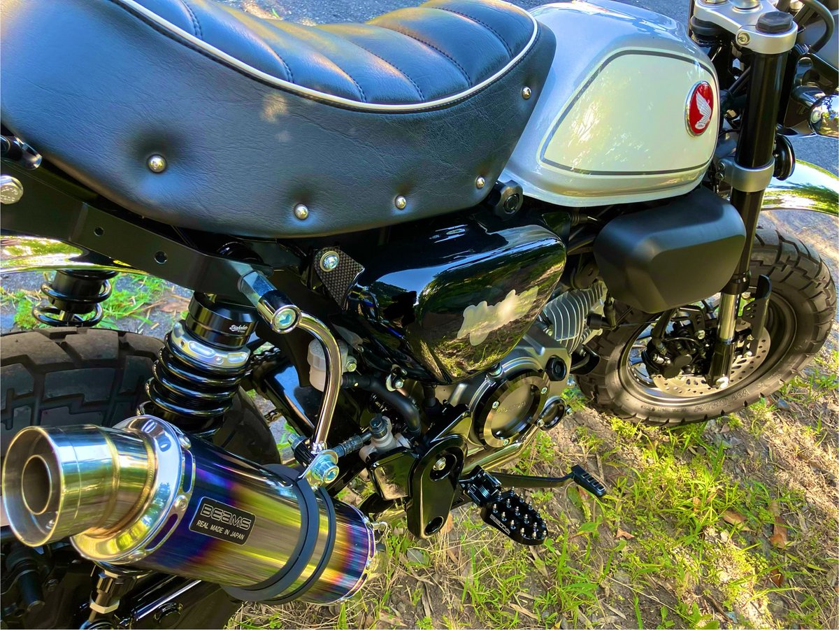 h_MC_D's tweet photo. モンキー125定期点検🔧
今日は気持ちのいいライドでした😌
#honda 
#モンキー125 https://t.co/qPoL6sIgV9
