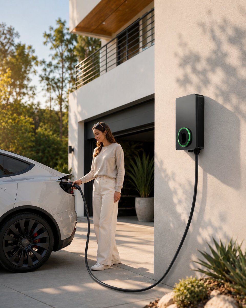 AutelEnergyShop's tweet photo. Home charging isn’t just a feature… it’s part of daily life.

No one wants extra adapters.
No one wants to double-check compatibility every time.
You just want to plug in at home and move on with your day.

That’s exactly where the Autel AC Lite 50A NACS Home Charger fits in.
🔌 Native NACS for Tesla drivers
⚡ 50A solid, reliable charging at home
📱 Smart control right from your phone
🏠 Clean setup that doesn’t mess up your garage

It’s not trying to change your EV life.
It just quietly makes it easier, every single day.

👉 Check it out here:https://t.co/zTdpatcUii

#Tesla #ModelY #NACS #EVCharging #HomeCharging #ElectricVehicle #AutelEnergy