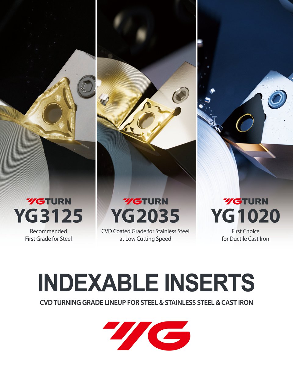 Ygi Tools YG-1 Cutting Tools (@YG1worldwide) / Posts / X