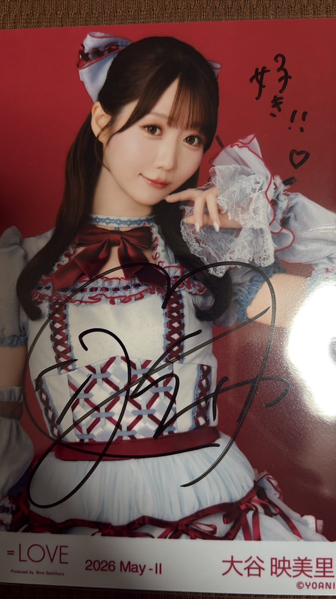k7mydc's tweet photo. 【交換】= LOVE イコラブ 生写真 劇薬中毒 歌唱衣装 直筆

譲▶︎大谷直筆 コメ有

求▶︎直筆 佐々木

佐々木直筆何でも検討いたしますのでご提示いただけますと幸いです
国立にて直トレ優先 https://t.co/YYh3RJNMQt