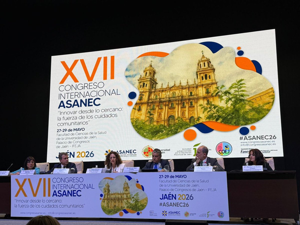 EstherNietoG's tweet photo. #ASANEC2026 
Éxito de participación y programa científico en el XVII congreso internacional de @asanec

@faecap @maruferos @asanecpresi 
#enfermeríafamiliaryComunitaria https://t.co/Ce9ihzkbYt
