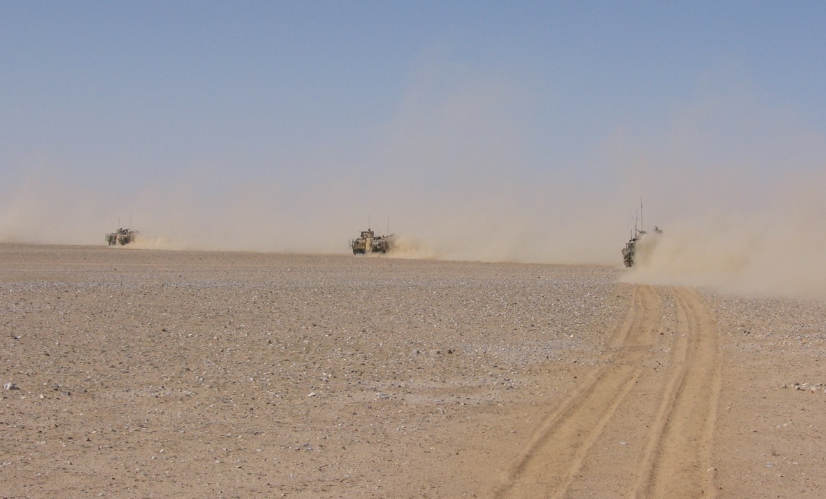 Lee_MJ_Chapman's tweet photo. Afghanistan 🇦🇫 

Driving and commanding Viking all-terrain vehicles with the Royal Marines Armoured Support Group.

Long days. Relentless heat. Endless dust.

A full troop moving across open desert, throwing up huge dust clouds that often left the vehicle behind with little to no visibility.

There were plenty of moments where all you could do was trust your training, trust your crew, and keep moving.

Out there, visibility could disappear in seconds.
You learned to read the ground, trust instinct, and rely completely on the men around you.

The Viking was without doubt the best military vehicle I ever worked with on ops. I had the pleasure of commanding the Repair & Recovery vehicle (RRV). Fitted with a crane and a winch in the back. 

Versatile. Reliable. Built to go almost anywhere.

But like most things in military life, it was never really about the kit.

It was about the people inside it.

Those long days in the Afghan dust taught lessons that stay with you for life.

Sometimes when I look back, it’s not the chaos I remember most.

It’s the absolute trust, in your training, your vehicle, and the men beside you.

#Afghanistan #OpHerrick