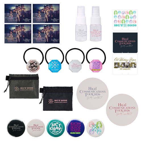 gdirect_info's tweet photo. ／
🛒通販再スタート！
＼

#HIGHCOMMUNICATIONS TOUR 2026
“ #GLAY -complete BEST” 

大好評のうちに終了したホールツアー公演🎤
こちらの一部グッズの通信販売を本日18時よりスタートしました！

🛍️ご購入はコチラ🔽
https://t.co/zJAPWcMJUQ

#GDIRECT https://t.co/xyRZUVZZsk