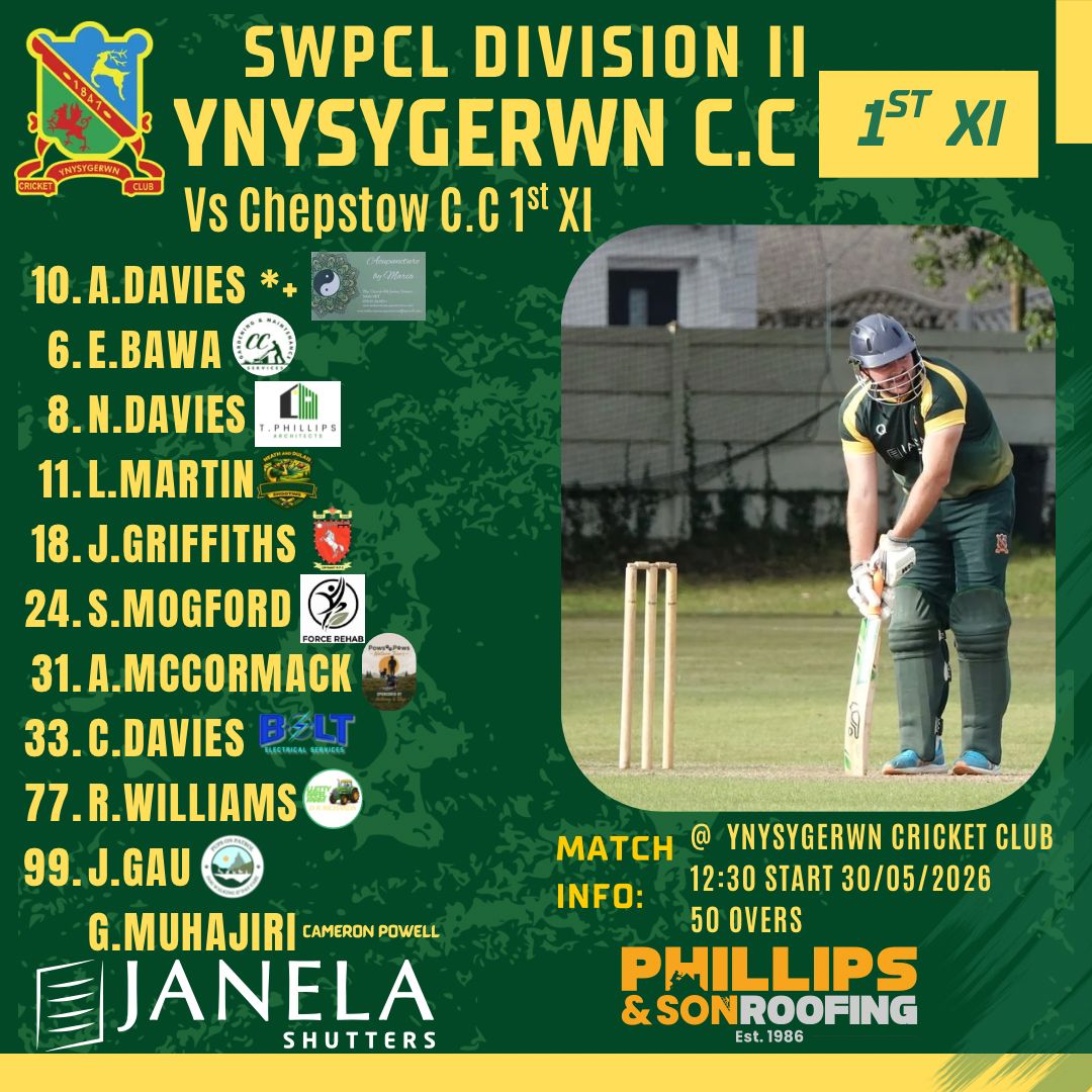 YCCSocialevents's tweet photo. Squads for tomorrow's games 👇💚💛🏏 https://t.co/ScwzQisJgz