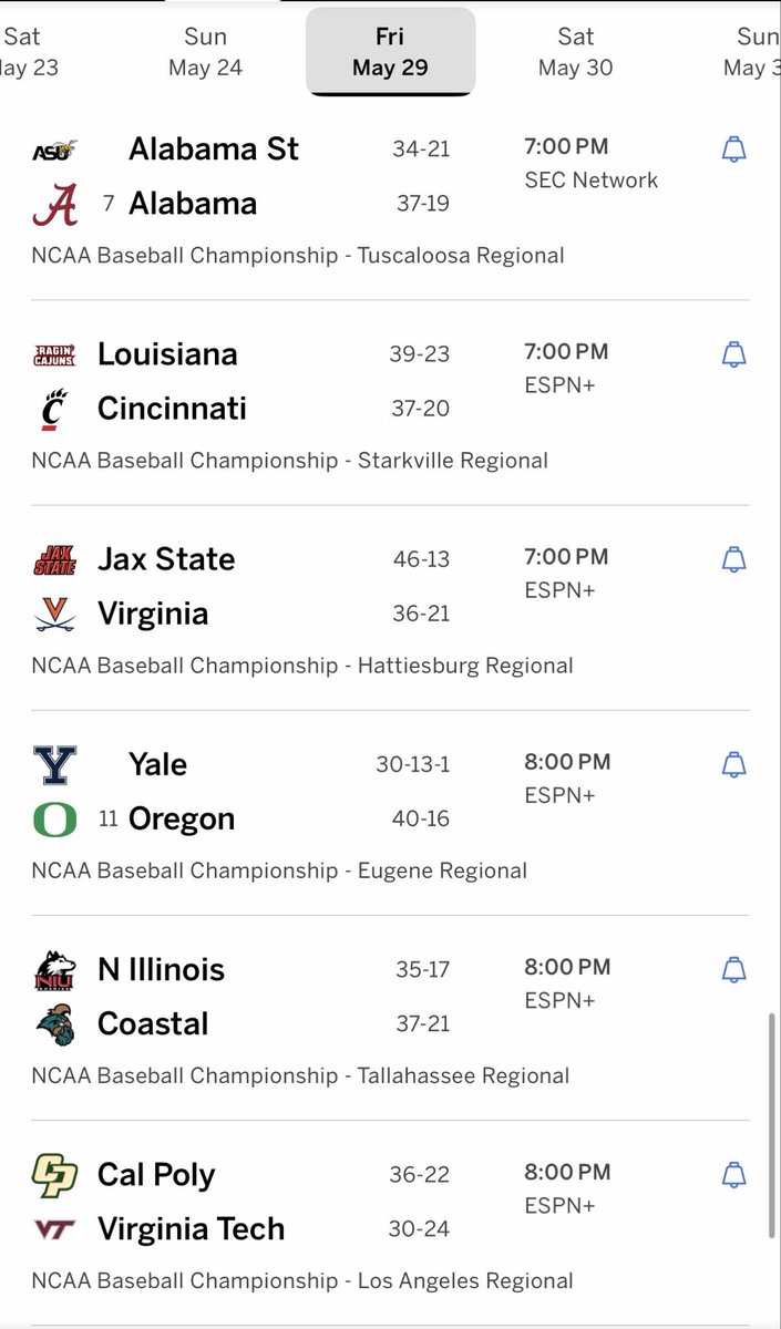 SladeBrent's tweet photo. Let the best day of the year commence! @bigdonkey47 @KendallRogers @DavidDellucci @KP_Omaha @JDelongchamps @ChrisBurke02 @NCAABaseball @OliviaKSayer https://t.co/D469Dbngq7