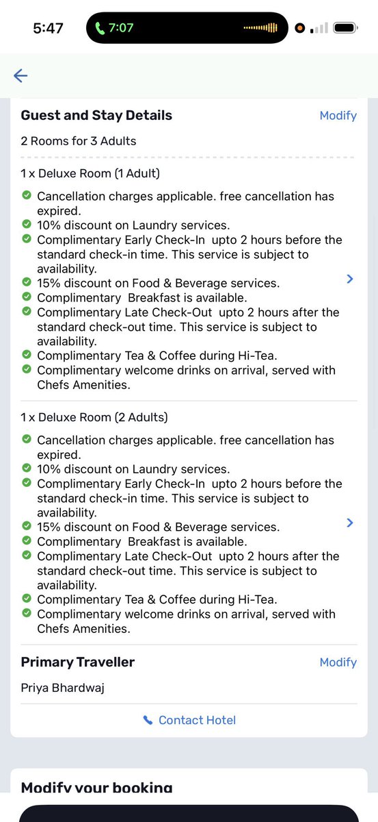VayuMishra31356's tweet photo. You can send this as a strong and professional reply along with the screenshot of your cancellation/refund request from 24 May:

Dear Nikhil,

Who is actually responsible for this entire mess created by Goibibo?

I booked a Family Suite and paid the full amount in advance, but later I was informed that the booked room was either downgraded or not even properly confirmed with the hotel. This is clearly a failure from Goibibo’s side, not mine.

What is even more shocking is that I had already raised the cancellation and refund request on 24 May itself, which was more than 48 hours before the check-in date of 26 May. Despite informing your team well in advance and escalating the issue immediately after discovering the discrepancy, my refund request is still being denied.

Please explain:

* Why should I bear the loss for a mistake committed by Goibibo?
* Why is my money being withheld despite prior cancellation and escalation within the allowed timeline?
* Why was a misleading booking confirmation shown when the hotel itself denied proper confirmation?

This is looking like real fraud in the name of customer service and customer support. I have all the proofs with me, including:

* Screenshot of cancellation/refund request raised on 24 May
* Booking details of the Family Suite I originally booked
* Details of the downgraded room shown later
* Call recordings with the hotel where they clearly denied the booking confirmation
* Escalation timestamps and conversation records

I request immediate refund processing instead of repetitive template responses. Otherwise, I will be forced to escalate this matter further through consumer court and legal authorities.

Attached: Screenshot of cancellation/refund request dated 24 May.
@GoibiboSupport 
@Goibibo_Support 
@goibibo 
@ExcelResorts