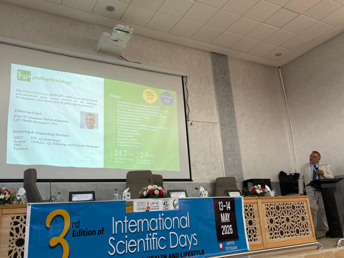 pathophy_mdpi's tweet photo. 👏A sincere thank you to Prof. Dr. Omar Cauli for promoting the journal at The 3rd Edition of the International Scientific Days "Sleep, Mental Health, and Lifestyle" and helping introduce us to conference attendees and researchers from around the world.👏

#PathophysiologyMDPI https://t.co/rJCdREP1EJ