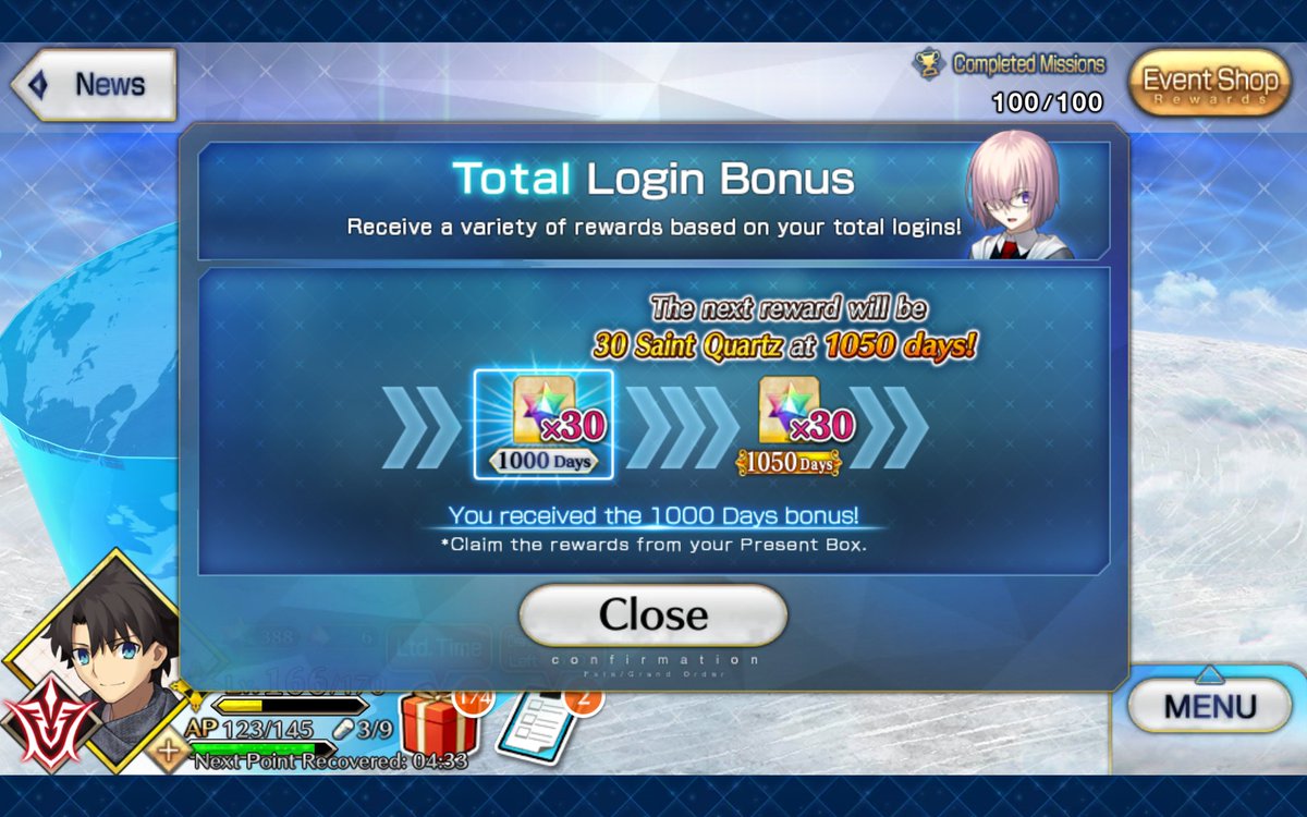 Rachorius's tweet photo. My first big milestone.  #FGO #FGONA https://t.co/9cCVUvYTeX