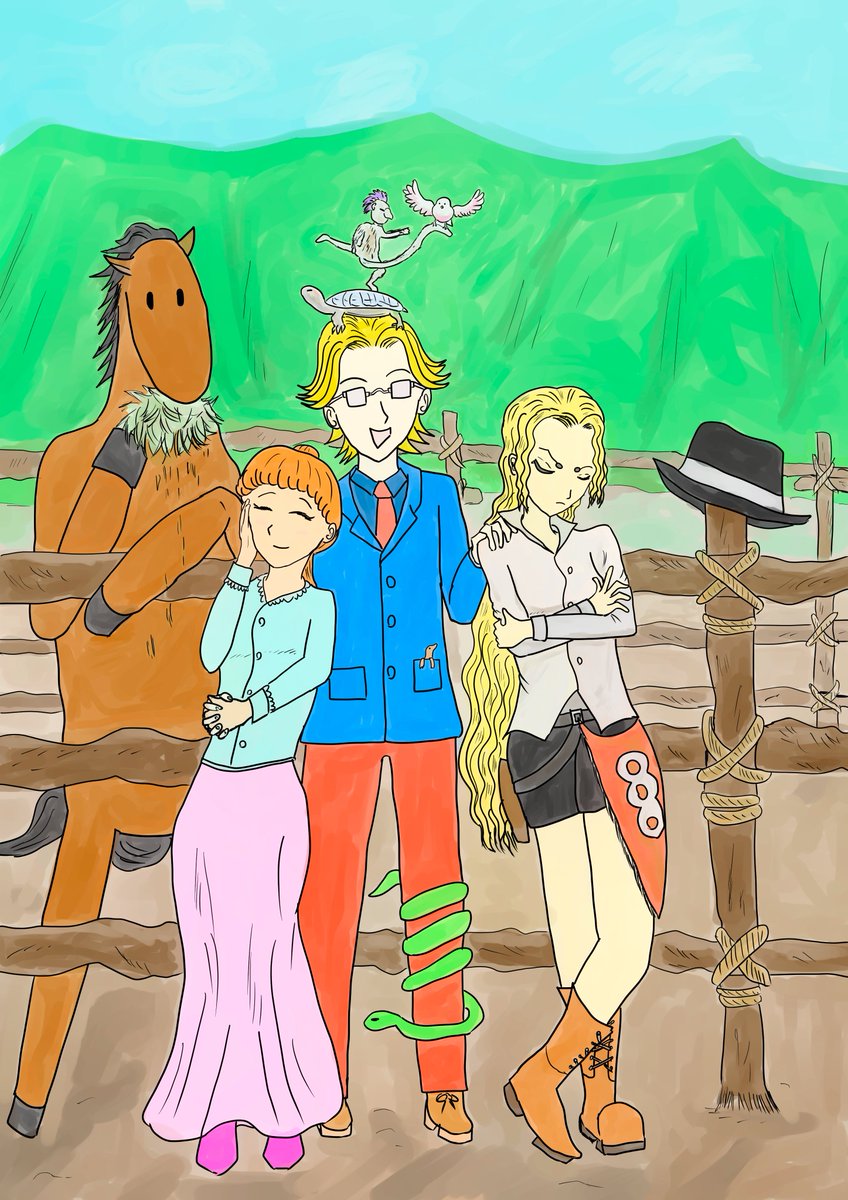 #オリキャラ紹介
今日はリオパパの誕生日
セイブ・チチ
1836年6月4日生まれ
双子座
AB型
アメリカ ジョージア州出身
身長178cm
職業:冒険家、小説家、コンサルタント
動物と話せる
銃は持たない主義
ベジタリアン
納豆好き
6ヶ国語話せる
マイナースポーツ、エクストリーム・コミッションの考案者