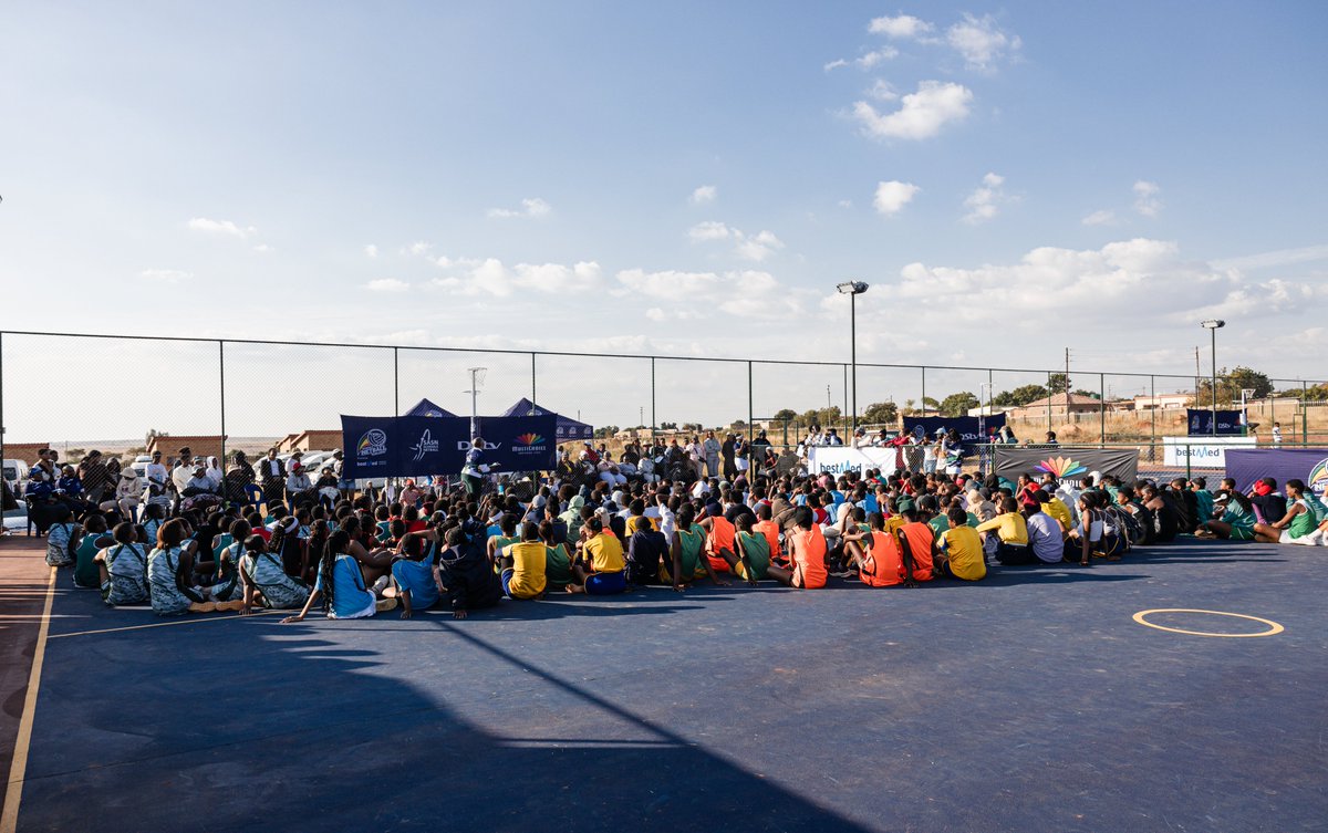 DStvNetball's tweet photo. The #DSNC26 x Sekhukhune district finals lit up on Hlabi Secondary's newly donated MultiChoice multi-court this weekend as 34 schools battled for a spot at the #DSNC26 provincials. 

Read more here: https://t.co/0YIWxkHF71​
​
#BestmedNetball #NetballUnstoppable #DSNC26 https://t.co/bJDI4tGDXs