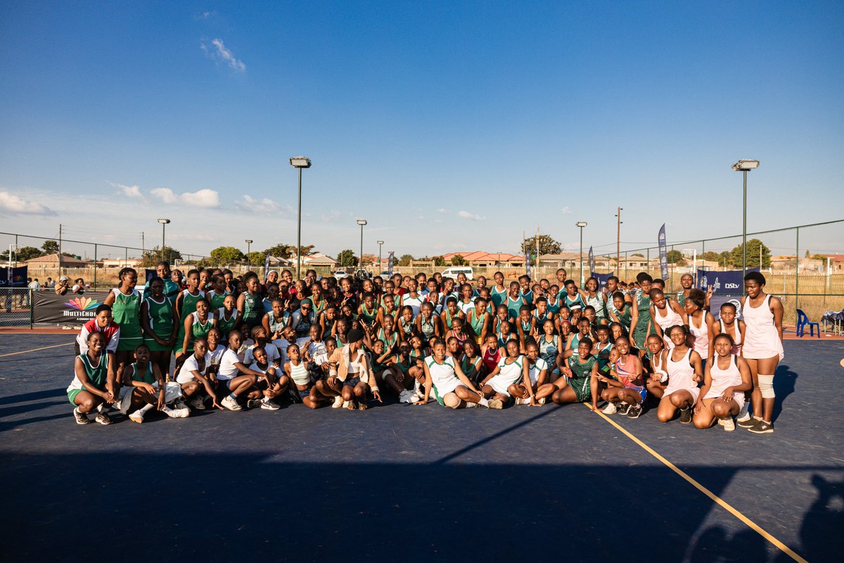 DStvNetball's tweet photo. The #DSNC26 x Sekhukhune district finals lit up on Hlabi Secondary's newly donated MultiChoice multi-court this weekend as 34 schools battled for a spot at the #DSNC26 provincials. 

Read more here: https://t.co/0YIWxkHF71​
​
#BestmedNetball #NetballUnstoppable #DSNC26 https://t.co/bJDI4tGDXs