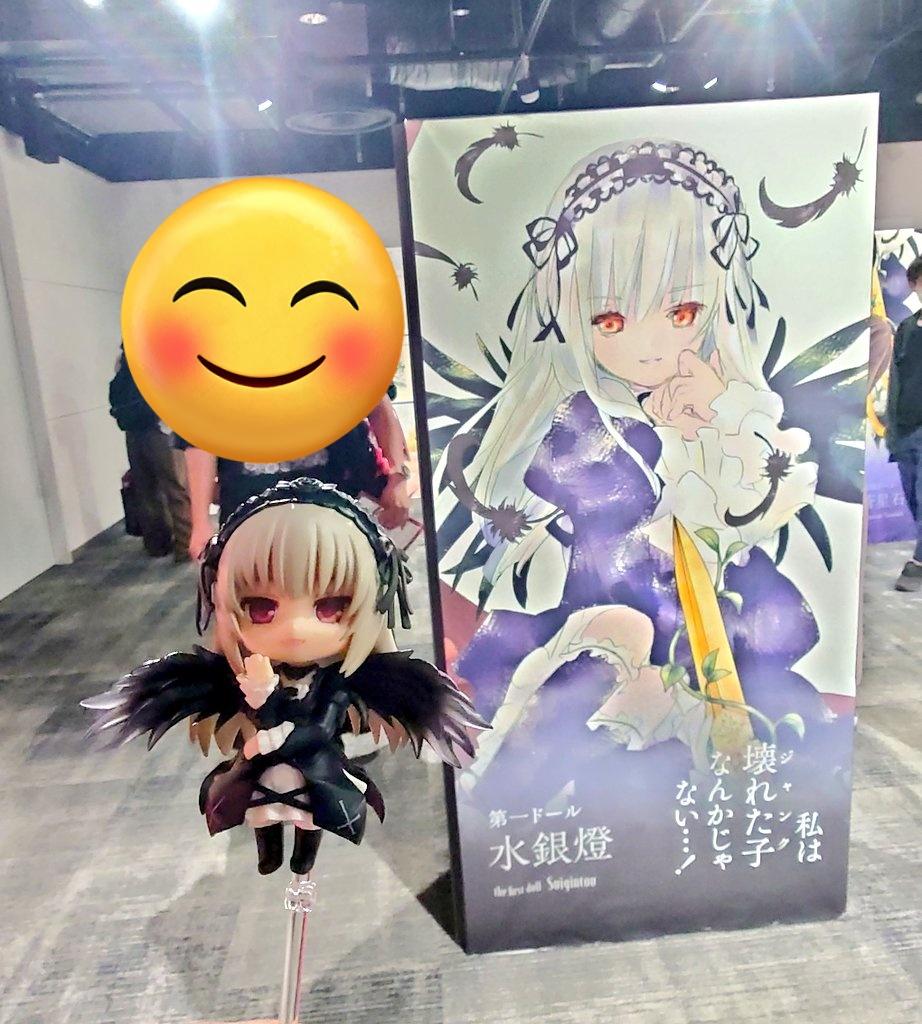 PEACHPIT特別展 #PeachPit展大阪 #ねんどろいど #水銀燈 様 水銀燈です