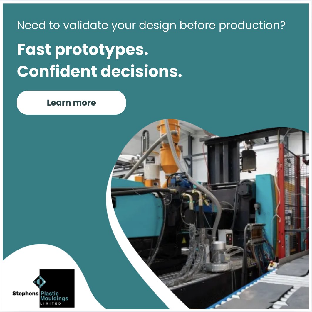 StephensPlastic's tweet photo. Perfect Prototypes Fast!

Get accurate prototypes quickly to validate your design and ensure success.

Learn more about our prototyping services: https://t.co/Um8BG7jj99

#Prototyping #Innovation #ProductDesign #StephensPlastics #RapidPrototyping https://t.co/ErsbzlYuFd