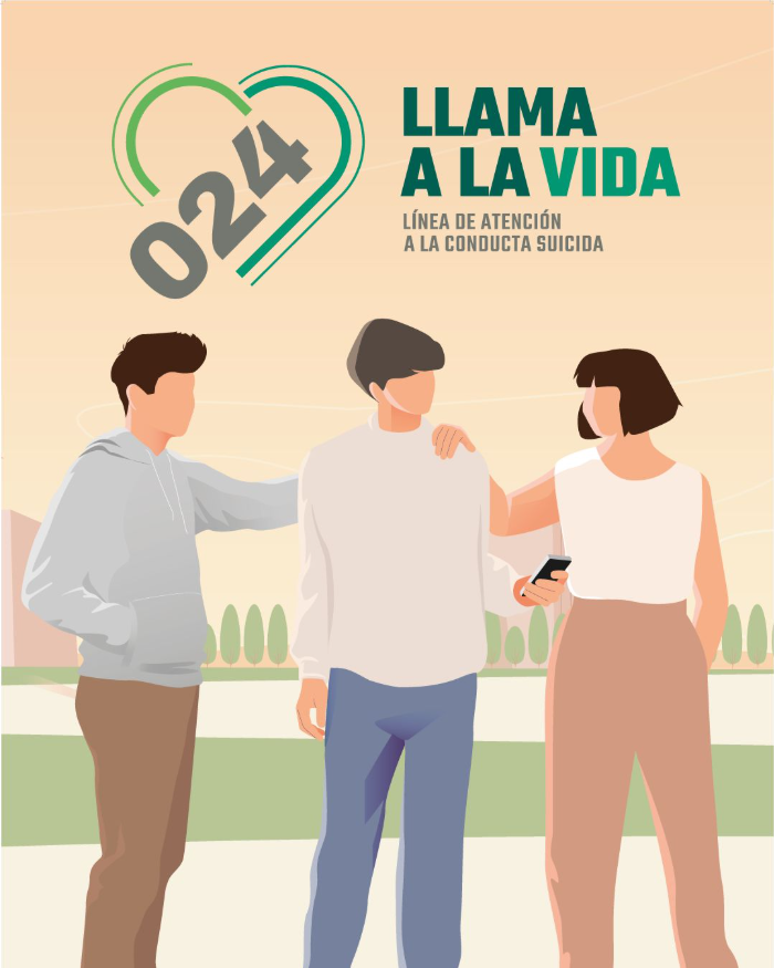 SubGobGU's tweet photo. 📞 El 024: servicio gratuito, confidencial y 100%disponible todo el año.
  🤝Atención y acompañamiento a personas con pensamientos suicidas o en situación de riesgo, a sus familiares y seres cercanos.
Pedir ayuda es un paso importante.
#PrevenciónDelSuicidio #AccióndeGobierno https://t.co/amvnNy0QDv
