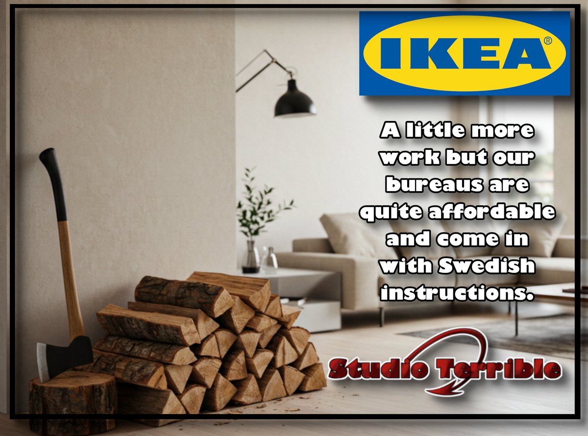 StudioTerr26285's tweet photo. A little more assembly but a lot more savings at IKEA. https://t.co/AHhHb01Gkc