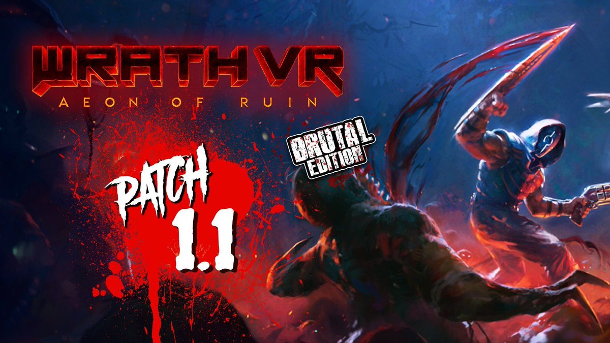 vrgamesshowcase's tweet photo. 🔥 Wrath: Aeon of Ruin VR 1.1 Update Out Now 🔥 

🥽 Visual settings for Quest 3
💻️ Official PS VR2 adapter support on PC
🙏 Revamped save system
👀 More

Full details: https://t.co/Y30Hq4Qp6X https://t.co/2NXEkWcuqK