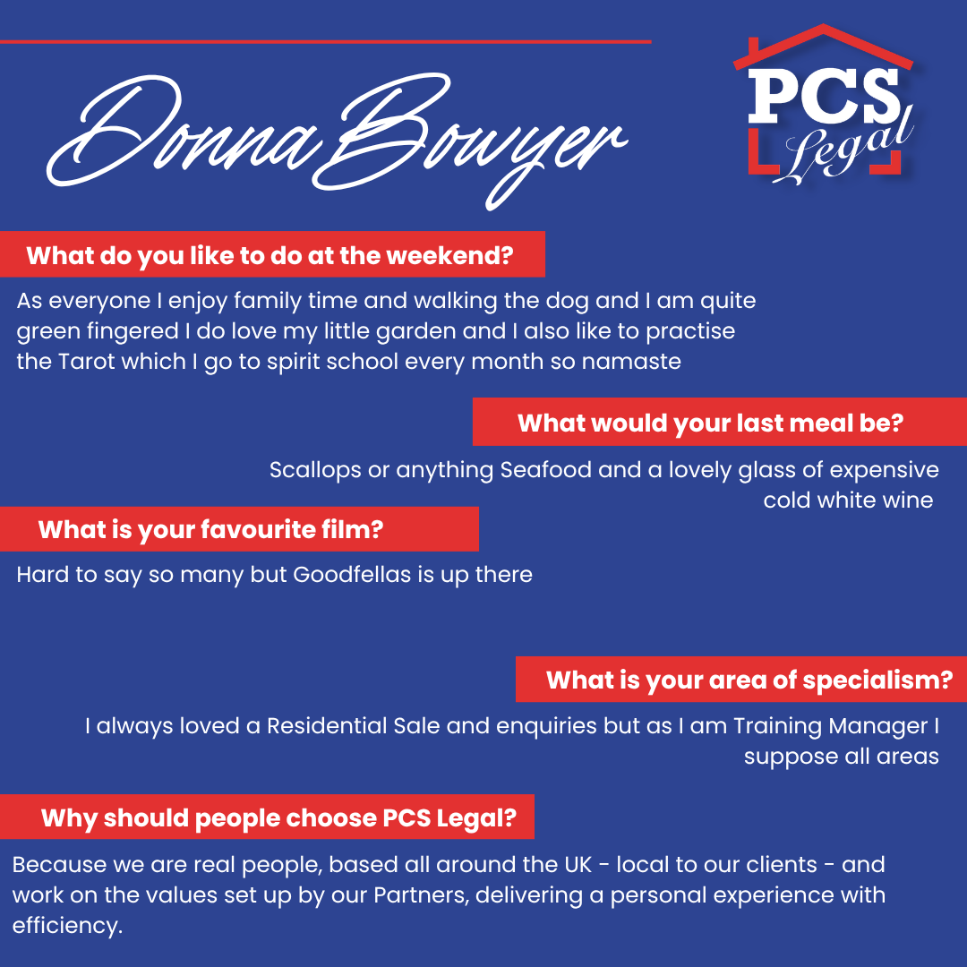 PCSLEGAL's tweet photo. Meet Donna, our Training Academy Manager!

Swipe to see her answers to our questions... https://t.co/miBQDwwj6T