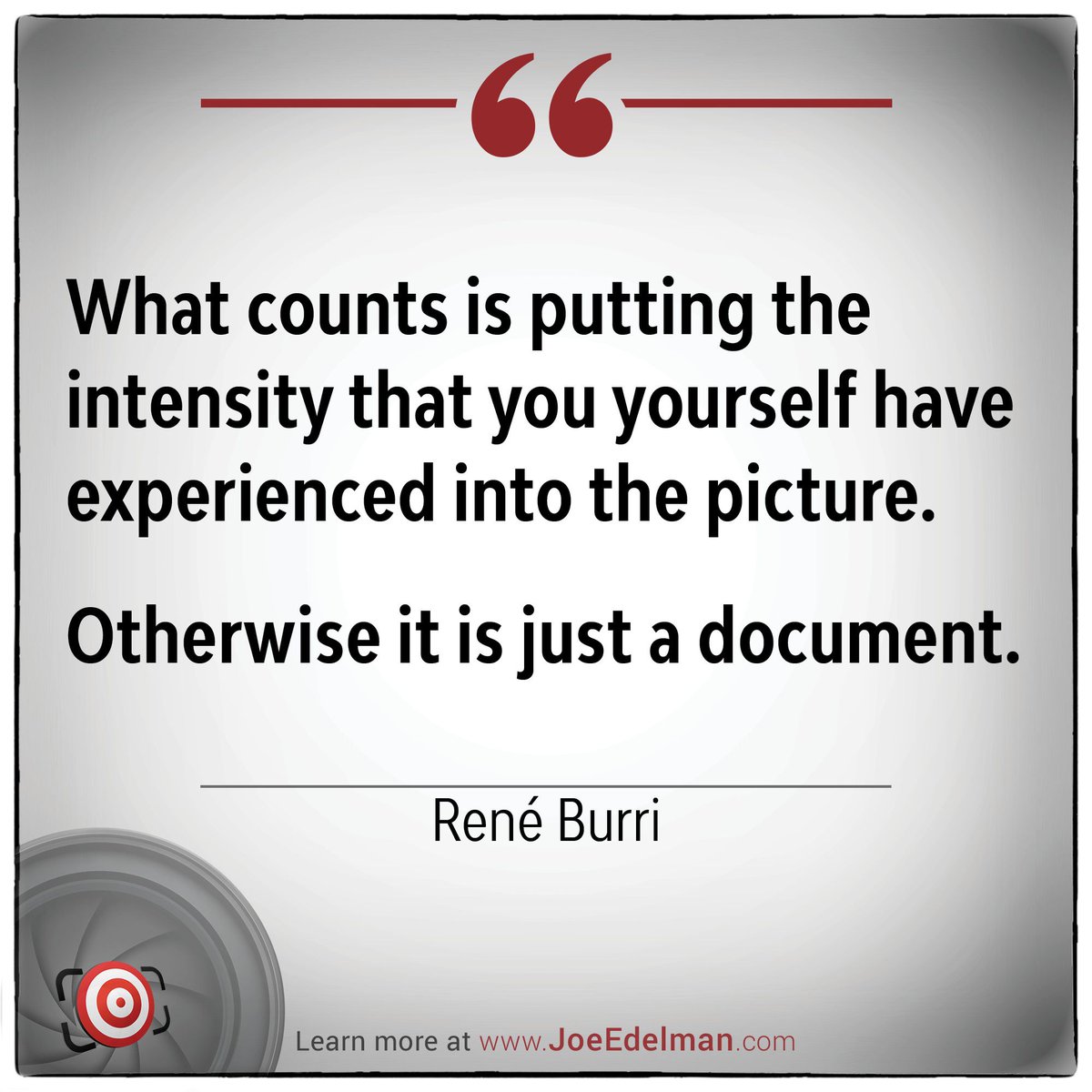 JoeEdelman's tweet photo. 📸 PHOTO QUOTE OF THE DAY

👉🏻 👉🏻 Learn more about René Burri at https://t.co/30HCEBrNGU

#photography #photographyquotes #quoteoftheday #photoquote #photoquotes #photographywisdom https://t.co/9HEyqqtAoG