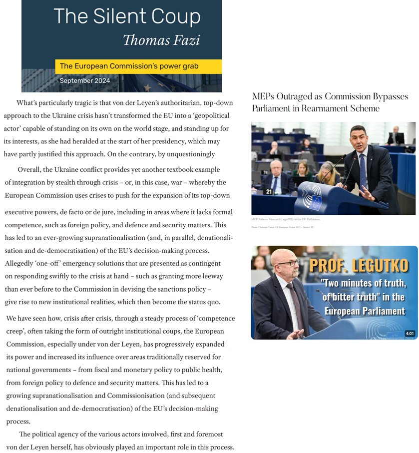 sandydal2's tweet photo. @JayGenXer Why do @MarkJCarney &amp; Libs want us to join 🇪🇺 given @EU_Commission's power grab &amp; policies vs. sovereign national policies/governance; 🇪🇺socio-economic collapse; warmongering &amp; militarization; control &amp; censorship; corruption?
We can still provide 🇪🇺 with oil/gas.

@VassyKapelos https://t.co/qySPXDsbwu