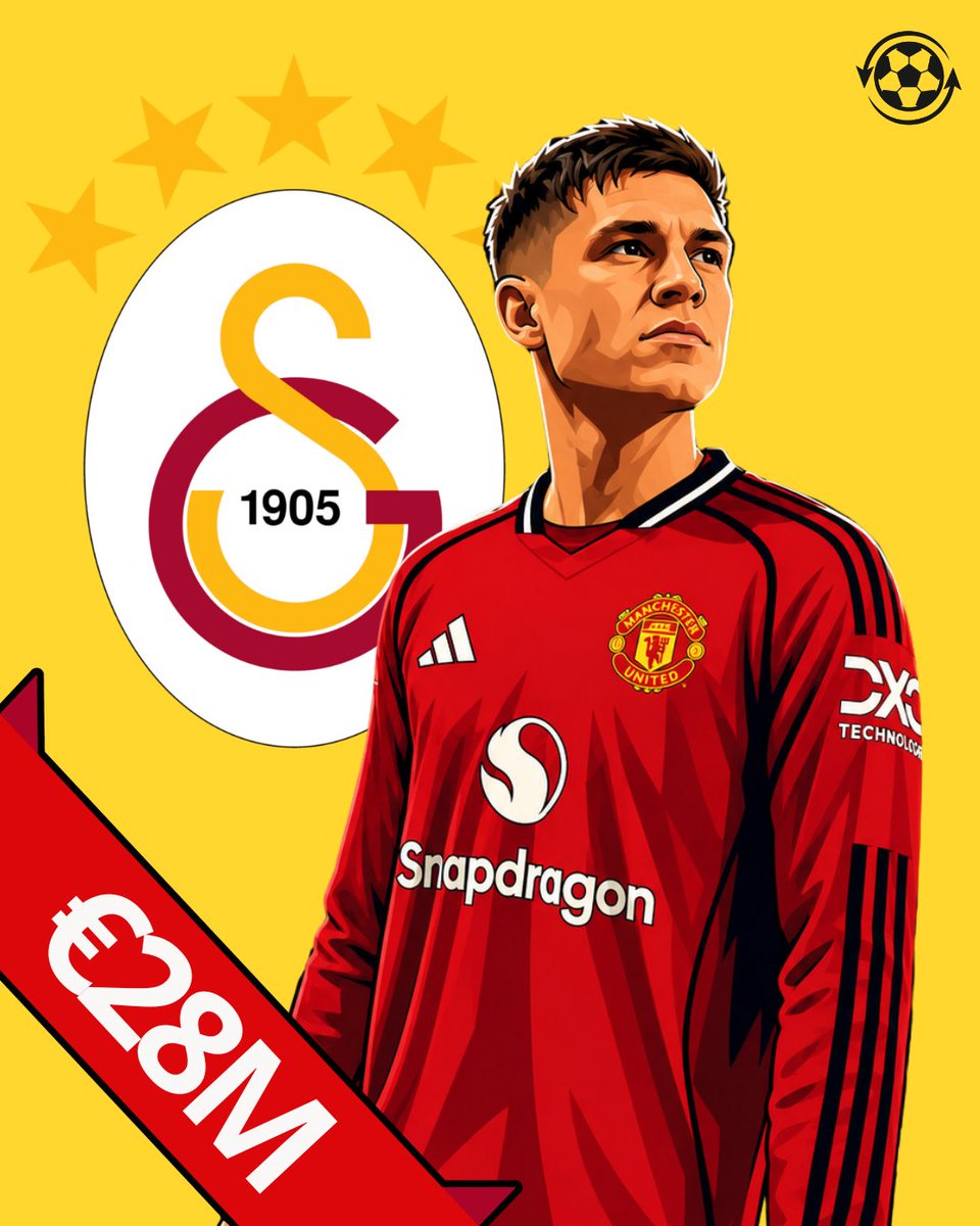 DeadlineDayLive's tweet photo. 🚨 Galatasaray have stepped up their pursuit of Manuel Ugarte and have made the Manchester United midfielder their priority target. 🇺🇾

United are demanding around €28M for the Uruguayan, with the Turkish champions now seriously exploring a deal as they look to strengthen their midfield options.

(Source: Akşam)