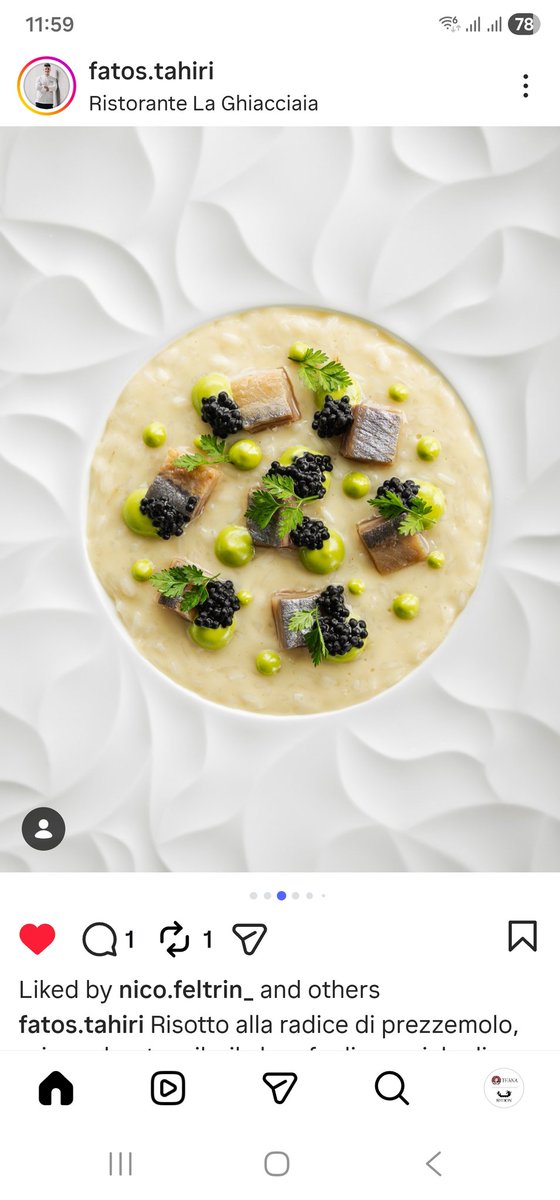 fskeja's tweet photo. Si duket një rizoto. Chef Fatos Tahiri është mjeshtër https://t.co/SUhUZFNv9H