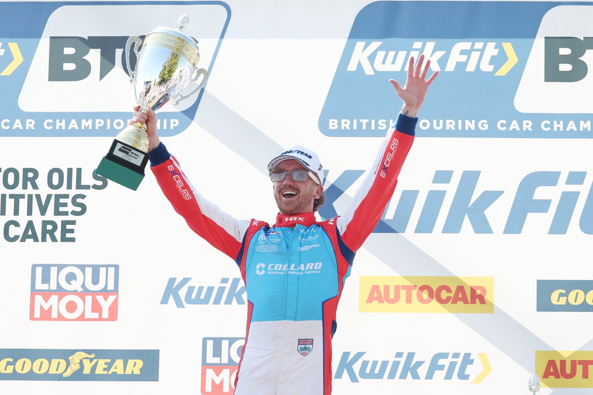 BTCC's tweet photo. 📰 Silverware all round for Team VERTU at Snetterton

"I honestly cannot believe what has happened... This is for everyone who has stuck by me and supported me. " - Hamilton

👉 Click here for more: https://t.co/4CBLLMjQ91

#BTCC https://t.co/yz3CvaDoHw