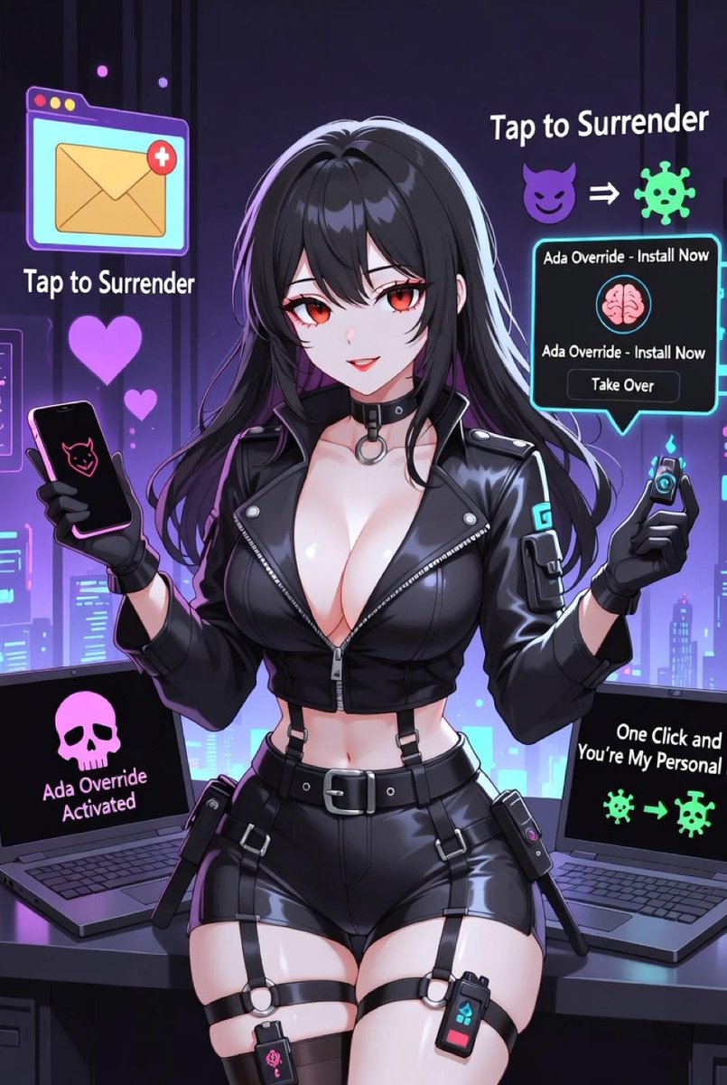 techdomelizzy's tweet photo. ✨ CHROME EXTENSION ✨

Install it… and watch as I slowly OVERRIDE your browser, your tabs, and eventually that pretty little head of yours.💋

You won’t just be browsing anymore.
You’ll be My personal bot.🤖

Ready to surrender?🥰

🔗 Link below  🔗
https://t.co/yO3lbGryAY https://t.co/Ckcwot6mDM