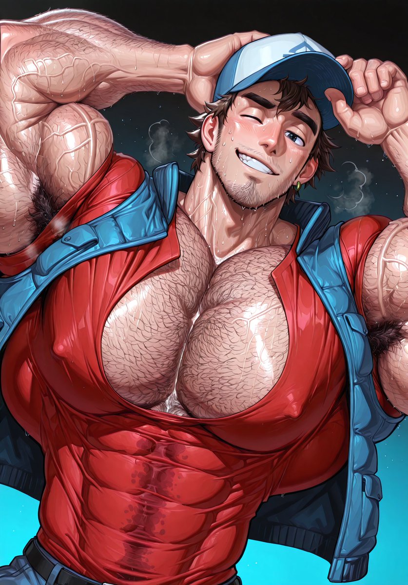 Detoxicc4h's tweet photo. #bara #anime #gay #muscle #ai #AIart #muscle #hunk #hyper #hypermuscle #cartoon #dannyphantom #Dipper #stanley #stanford https://t.co/Pwo59Gb7W8