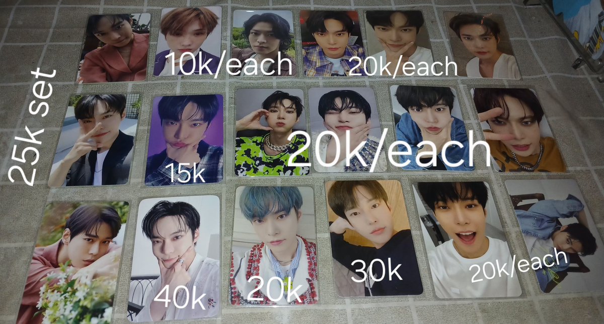 dosouwoo's tweet photo. WTS PHOTOCARD KPOP

📍bogor
🍊 Co oren
Belum inc adm oren
Bisa keep in dp

jeongwoo treasure doyoung nct 127 yuta nct 127  jisung nct dream sunwoo the boyz kevin the boyz sangyeon the boyz scoups seventeen seungkwan seventeen https://t.co/UIOvQ9JM04