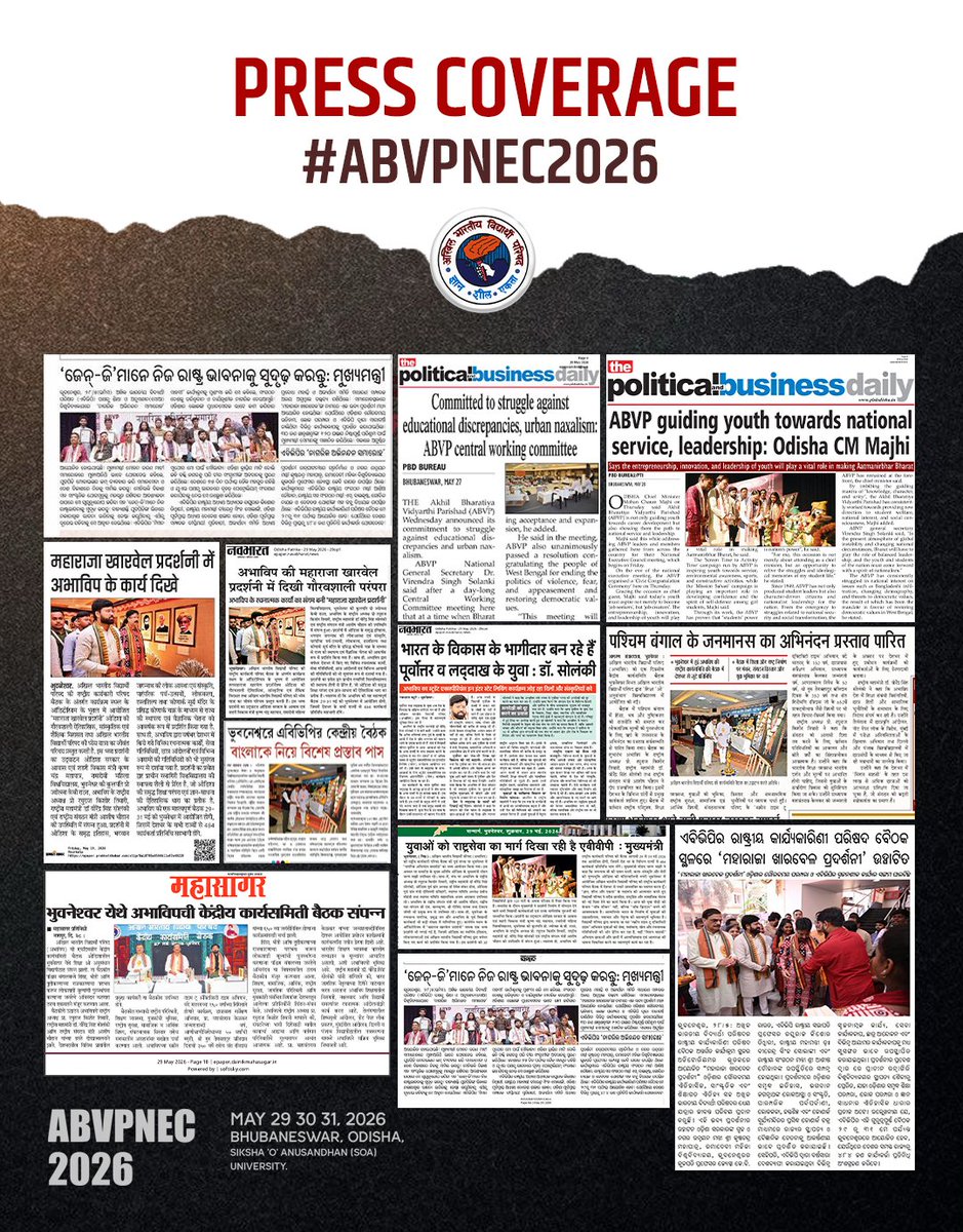 ABVP tweet media
