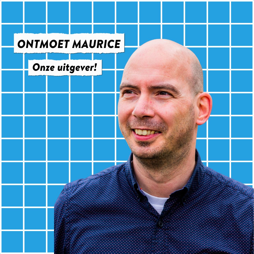 Palmslag's tweet photo. Zullen we ons weer even voorstellen? 👀 🙋‍♂️

Maak kennis met Maurice, onze uitgever!

Maurice startte al op vijftienjarige leeftijd een eigen tijdschrift om later Uitgeverij Palmslag op te richten in 2006. Dat betekent dat Uitgeverij Palmslag dit jaar 20 jaar wordt! https://t.co/gtX7oCS1YY