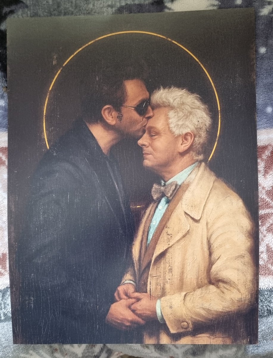 Mandy6766's tweet photo. Just what can I say? I couldn't resist buying these absolutely stunning pieces by  @Andrea_C_White 😍 ( I do so hope we'll get to see Crowley's warrior image also) ❤️ https://t.co/GkjFqqKX4i