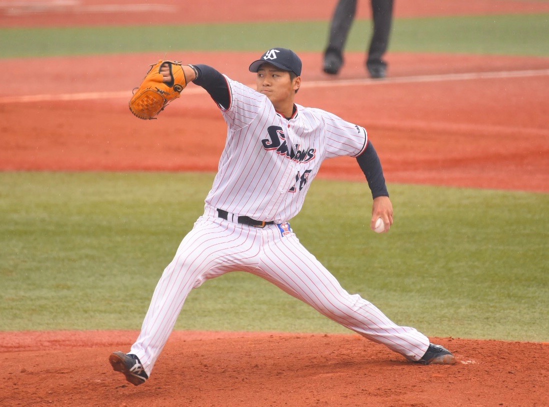 baseball_2nd_'s tweet photo. 明日の配信は・・・ 
／
 元ヤクルトスワローズ 寺島成輝さん 
＼ 
今永昇太の自主トレに志願！
野球観が激変した“哲学”とは！？ 

お楽しみに！ 
 #プロ野球2nd
#東京ヤクルトスワローズ
#swallows
#今永昇太 https://t.co/V5pbvhhWI1