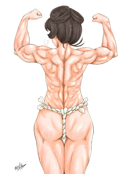 今日は一日中ネーム作業をしてたんで「今日の練習」はお休み
代わりに、知波単の細見さんの背筋を再掲 