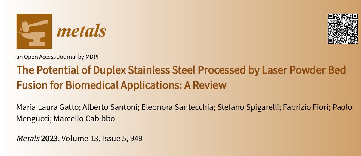 Metals - Open Access Journal tweet media