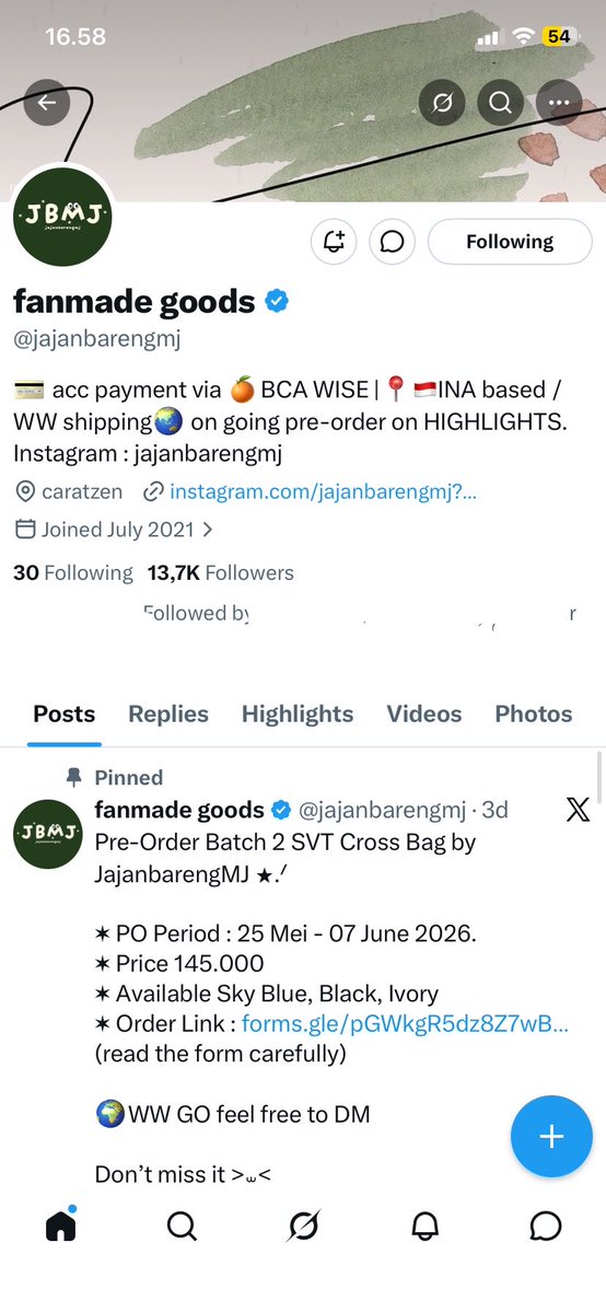 Aruna || Mention after DM tweet media