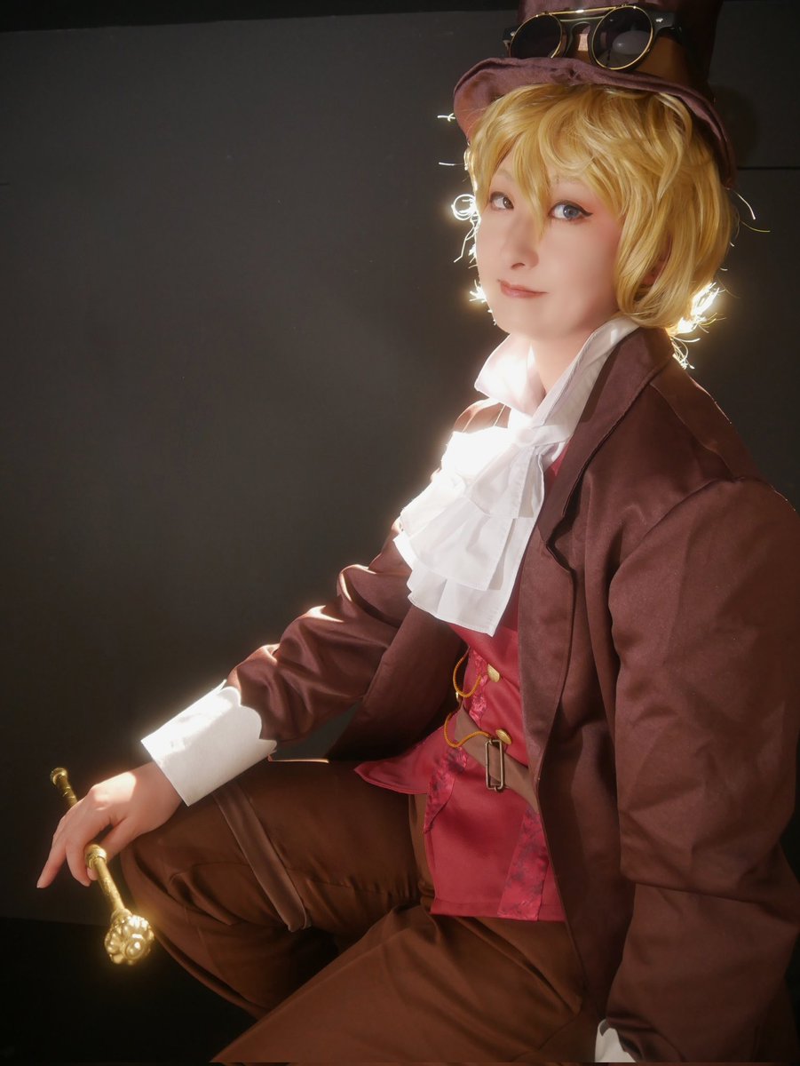 hotarubikinako's tweet photo. コスプレ

pop'n music

アルフォンス・ミシェル
レアカード【Steampunk PARTY！】衣装

📷️： @kaninchen0904

スタジオ： @_ShinanoMaru_ https://t.co/3UVQMvj7Kd