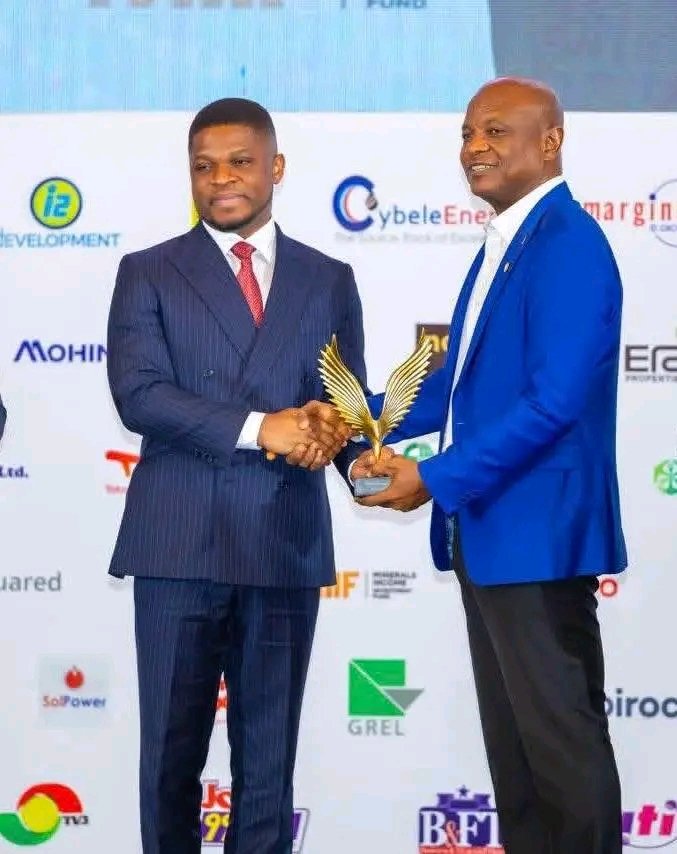 FPuopiel's tweet photo. A warm congratulations to the CEO of the GoldBod, Hon. Sammy Gyemfi (ESQ), for winning the prestigious award of the CEO of the year https://t.co/etj7wsqCvF
