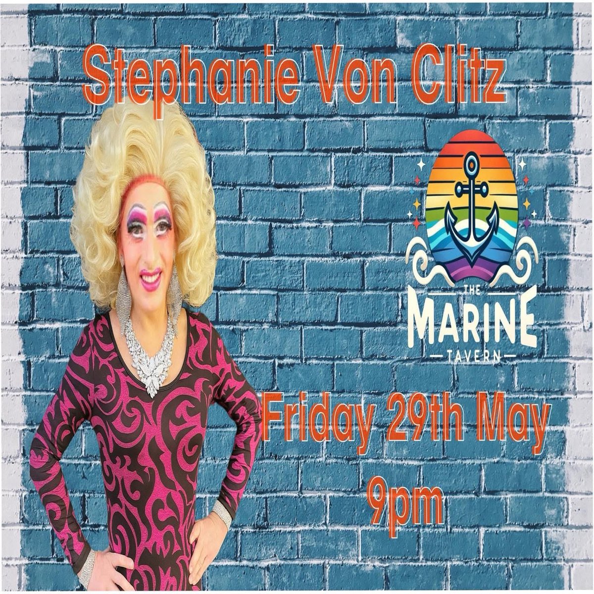 VonClitz's tweet photo. Tonight I shall be back at the Marine Tavern performing on stage from 9pm onwards. Look forward to see you all later. X https://t.co/mJs1W1niV4