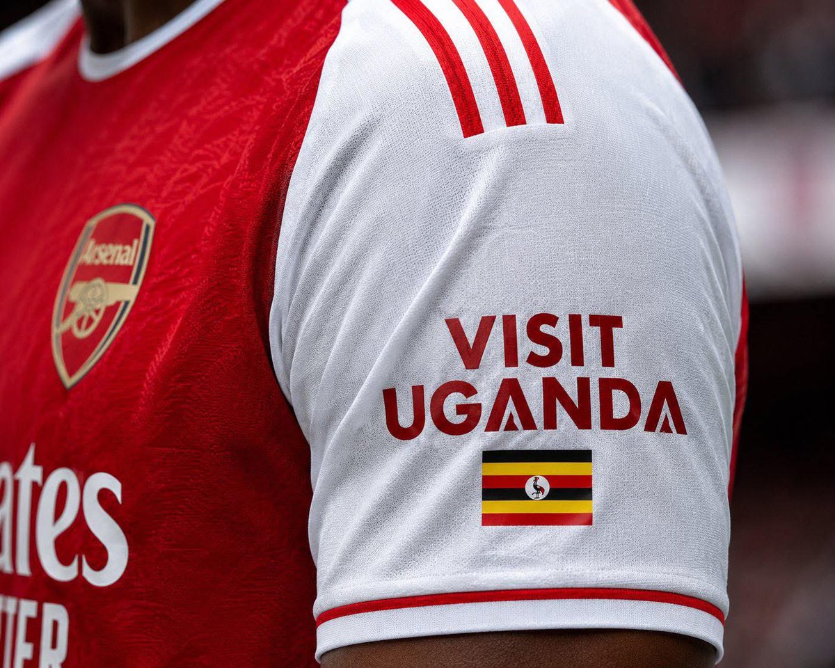 ArthurLatim's tweet photo. The way we have vibez, @Arsenal it is now Visit Uganda 🇺🇬 https://t.co/kmHk2guxYK