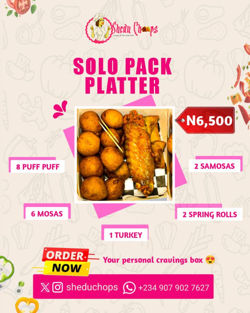 sheduchops's tweet photo. For just ₦6,500, your cravings are fully sorted 😋 https://t.co/eyryuOaObP
