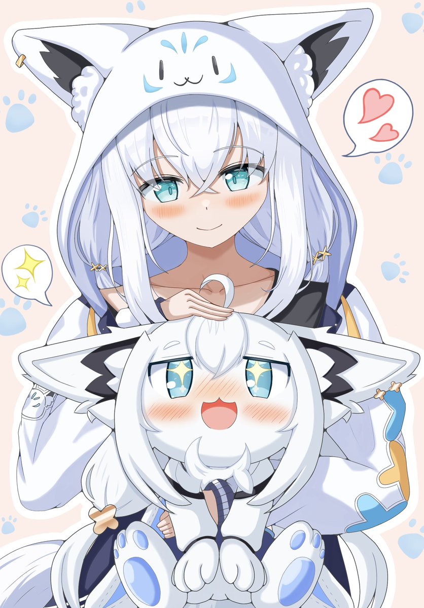 oekaki_Starman's tweet photo. もふもふタイムは大切に♪
#絵フブキ https://t.co/dy5j0QwbGq