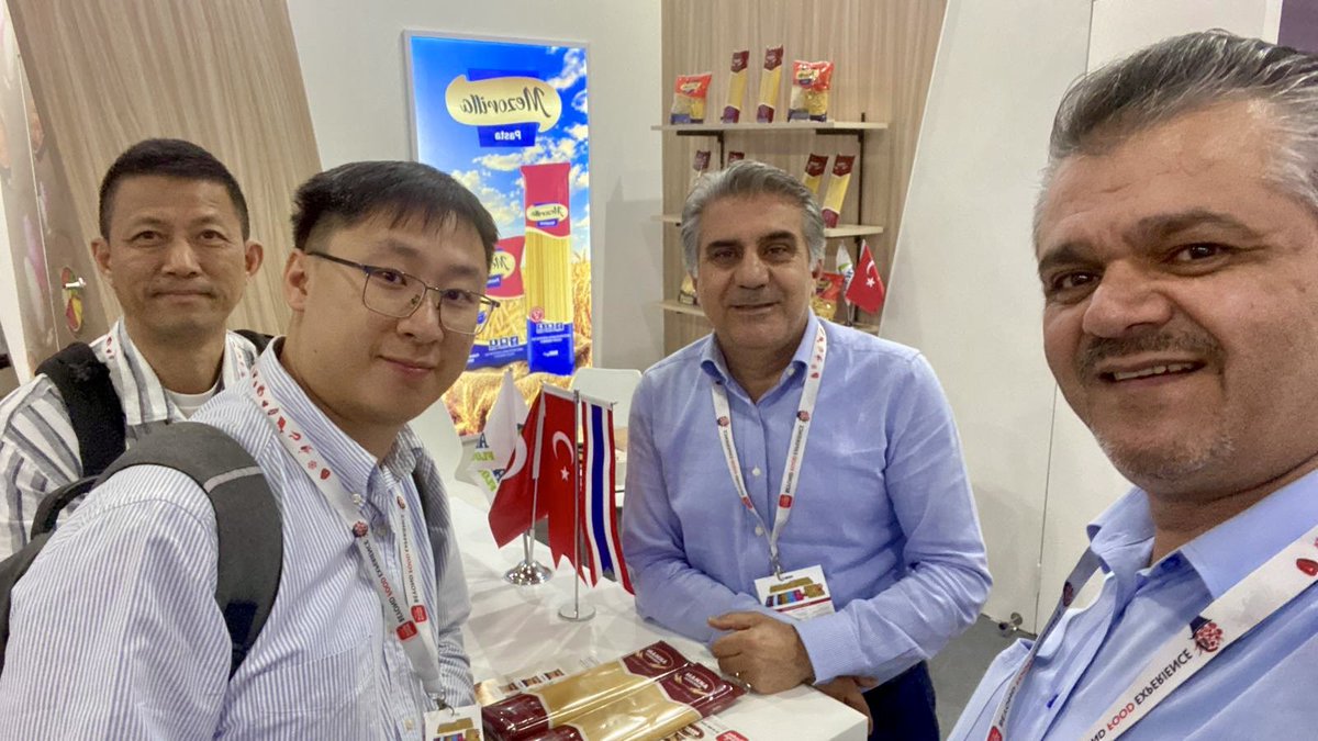 azimuntr's tweet photo. THAIFEX Anuga Asia 2026’nın 4. gününde, ziyaretçilerimizle verimli görüşmeler gerçekleştirmeye devam ediyoruz.

Standımıza gösterilen ilgi için tüm misafirlerimize teşekkür eder, yeni iş birlikleri için görüşmelerimizi sürdürdüğümüzü paylaşmaktan memnuniyet duyarız.

#akhan https://t.co/OeKQPtKeHd