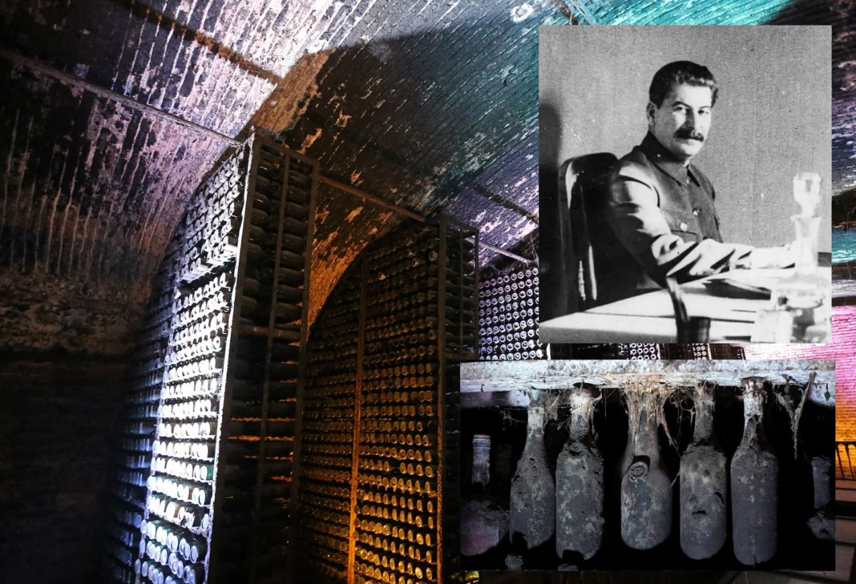 Stalin's 40,000-bottle WINE VAULT UNSEALED in Georgia &mdash; Reuters Plan is to  auction off the collection, some of which dates from early 19th century.  Owner of Gilauri Wines hopes it will put