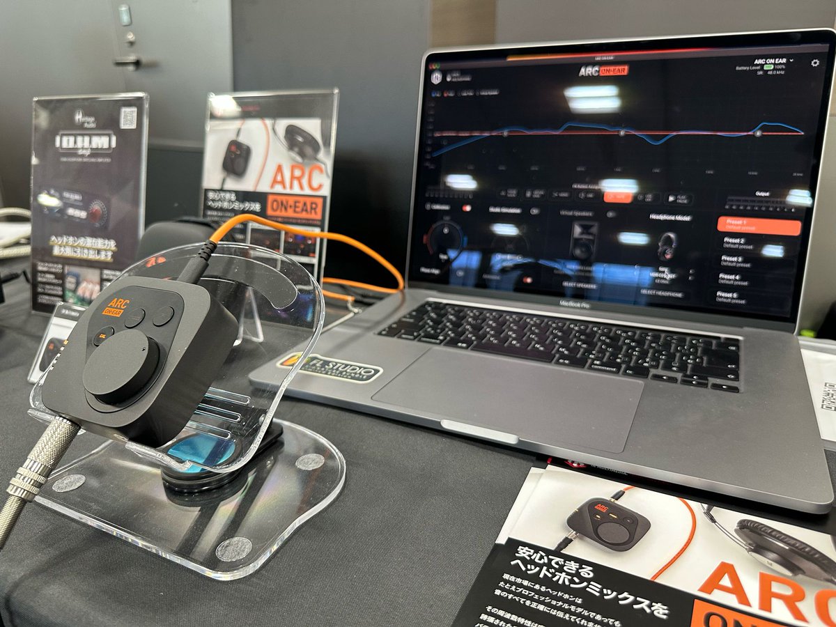 ikmultimedia_jp's tweet photo. 音楽制作者のための「ヘッドホン・ヘッドホンアンプ大試聴会2026」多数ご来場いただきありがとうございました。明日5月30日も10時より開場します。
https://t.co/ZJVHSUm1nR #ARCONEAR #iLoud https://t.co/k3SMqmEuNy