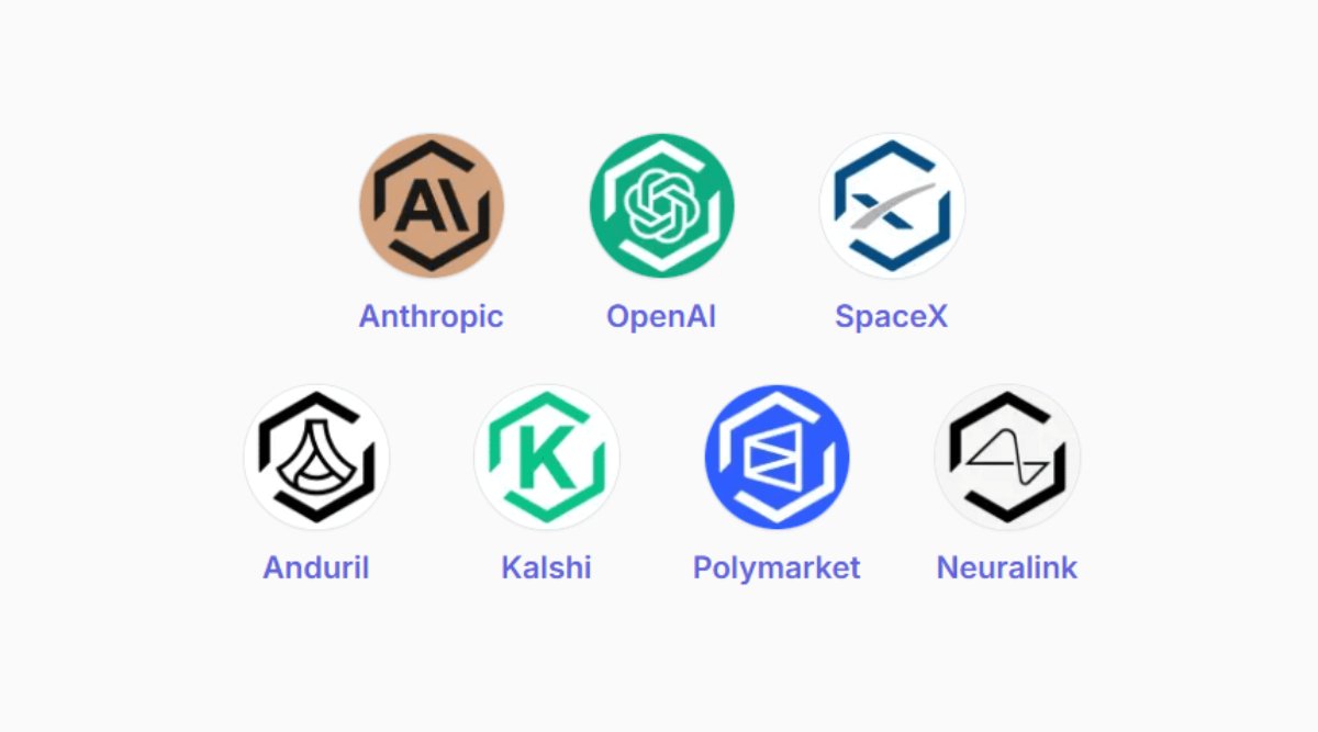 defikadic's tweet photo. Pre-IPO engine is starting up.

+ @Binance is introducing Pre-IPO products on the Binance wallet, allowing users to access early shares.

+ @PreStocks attracted huge volume due to the trending narrative.

+ Pre-IPO shows up on perp DEXs like @tradexyz and @Lavaragexyz.

+ @Backpack launches on-chain IPOs with real equity exposure as issued shares, supported by @SuperstateInc and @solana.

Most Pre-IPO projects are operating in AI and tech fields.

Will you invest in a trillion-cap project with tiny initial million-cap exposure?