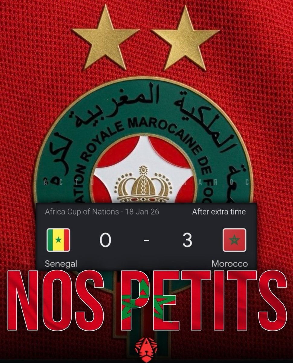 Actu Foot Maroc tweet media