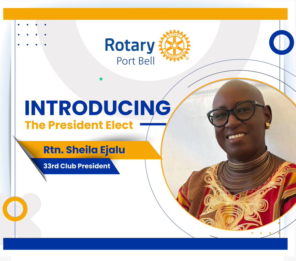 RCPortBell's tweet photo. The Rotary Club of Port Bell is more than excited to introduce our President Elect, Rtn. Sheila Ejalu.

She will serve as the 2026/2027 Rotary President. https://t.co/yKVf6WHoBf