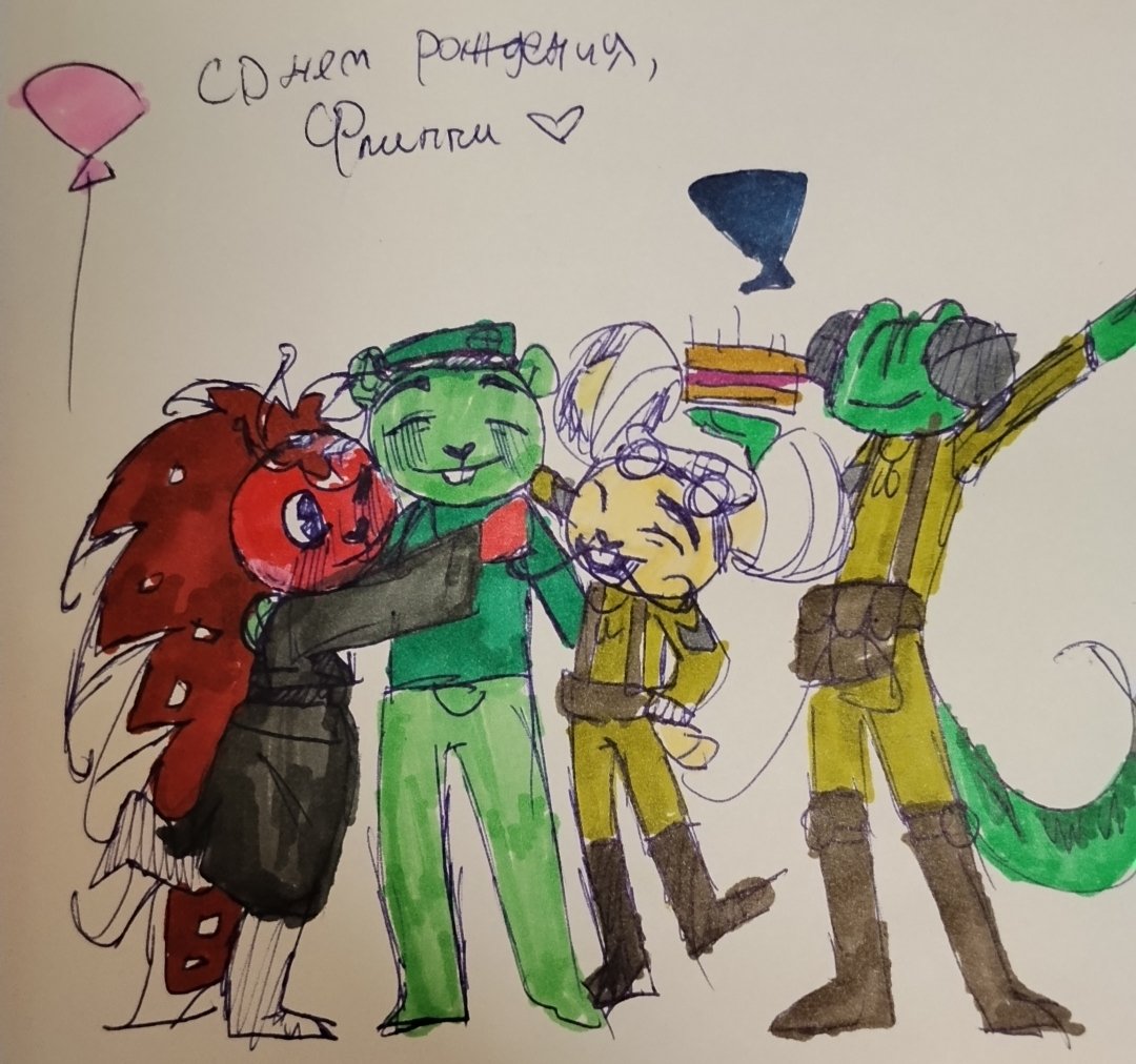 AmurMadam64260's tweet photo. Happy b'day, Flippy #flaky #flippy #sneaky #Mousekaboom #kapow https://t.co/IWqv2rK5Se